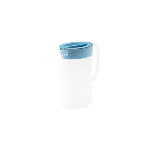 PALIFEUR Water Pitcher with Lid, 2 L Plastic Pitcher for Tea & Juice Water, Hot/Cold Water Jug, Tea Pitcher, V1189-LWWAL-20260325-01212