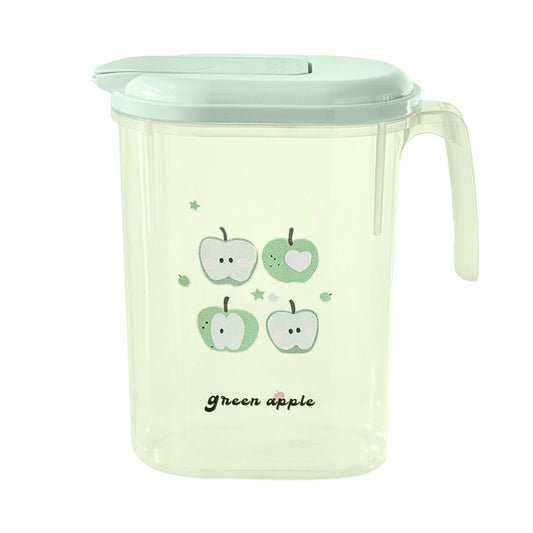PALIFEUR Water Pitcher with Lid, 2 L Plastic Pitcher for Tea & Juice Water, Hot/Cold Water Jug, Tea Pitcher, V1189-LWWAL-20260325-01221
