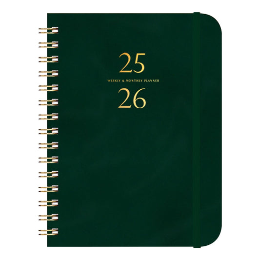 Xuniizn Academic Planner 2025-2026, Daily, Weekly & Monthly Planner, Journaling Notebooks for Work, Spiral V1189-LWWAL-20260325-01225