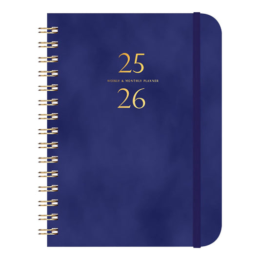 Xuniizn Academic Planner 2025-2026, Daily, Weekly & Monthly Planner, Journaling Notebooks for Work, Spiral V1189-LWWAL-20260325-01229