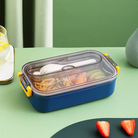 Xuniizn Bento Box Adult Lunch Box, Containers for Adults Men Women, Lunchable Food Container with Utensils, V1189-LWWAL-20260325-01251
