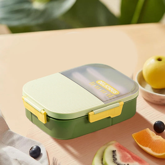 Xuniizn Bento Box Adult Lunch Box, Containers for Adults Men Women, Lunchable Food Container with Utensils, V1189-LWWAL-20260325-01255