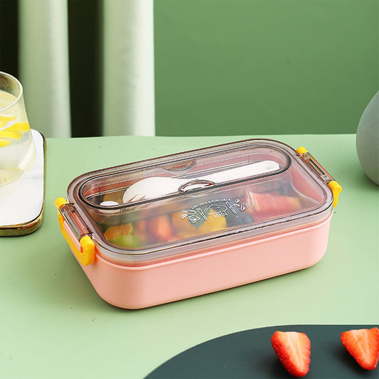 Xuniizn Bento Box Adult Lunch Box, Containers for Adults Men Women, Lunchable Food Container with Utensils, V1189-LWWAL-20260325-01265
