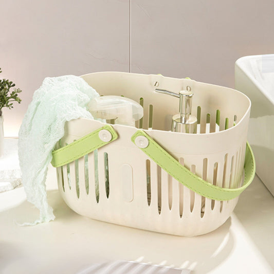Xuniizn Plastic Shower Caddy Portable Bucket, Cleaning Shower Basket with Handle Compartments Storage V1189-LWWAL-20260325-01277