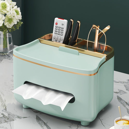 Xuniizn Tissue Box Cover Square 6x4x5" - Acrylic Tissue Box Holder, Elegant Tissue Holder & Napkin Dispenser V1189-LWWAL-20260325-01283