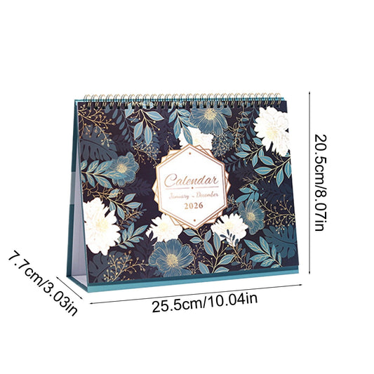 Dmlowu 2026 Desk Calendar - 8x10 inch Desk Calendar 2026-2027, 12 Months Desk Calendar Runs From January 2026 V1189-LWWAL-20260325-01296