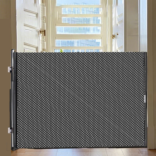 PALIFEUR Retractable Baby Gates for Stairs, 50"Wide Dog Gate for Doorways, 16"/20"Tall No-Punch Jumping Proof V1189-LWWAL-20260325-01334