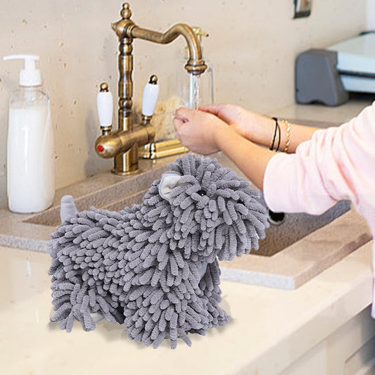 PALIFEUR Hangable Towels Cute Dog Hand Towels, Highly Absorbent Kitchen Towels Soft Thicker Hand Towels for V1189-LWWAL-20260325-01338
