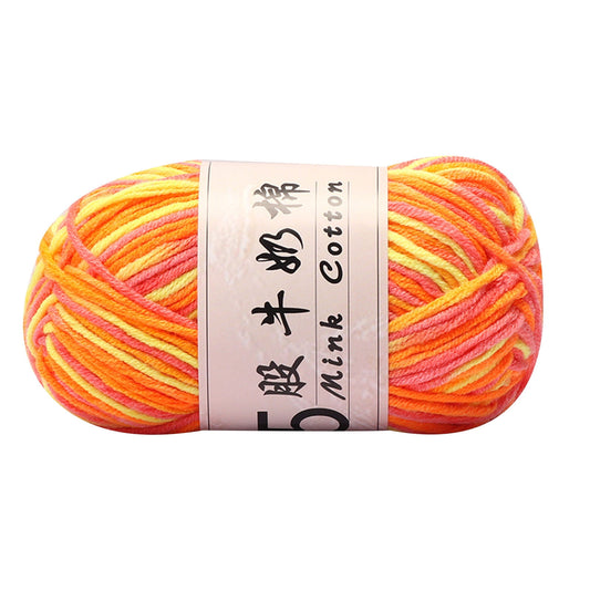 PALIFEUR Cotton Yarn Soft Cotton Yarn for Crocheting and Knitting, 1.76 oz/50g Multicolor Crochet yarn for V1189-LWWAL-20260325-01341