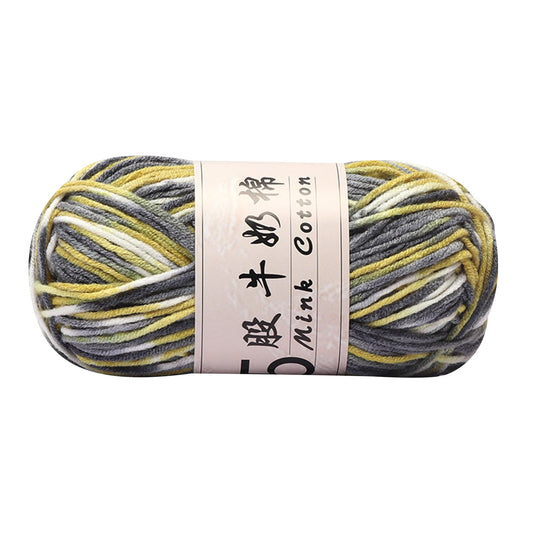 PALIFEUR Cotton Yarn Soft Cotton Yarn for Crocheting and Knitting, 1.76 oz/50g Multicolor Crochet yarn for V1189-LWWAL-20260325-01345