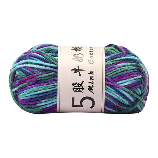 PALIFEUR Cotton Yarn Soft Cotton Yarn for Crocheting and Knitting, 1.76 oz/50g Multicolor Crochet yarn for V1189-LWWAL-20260325-01349