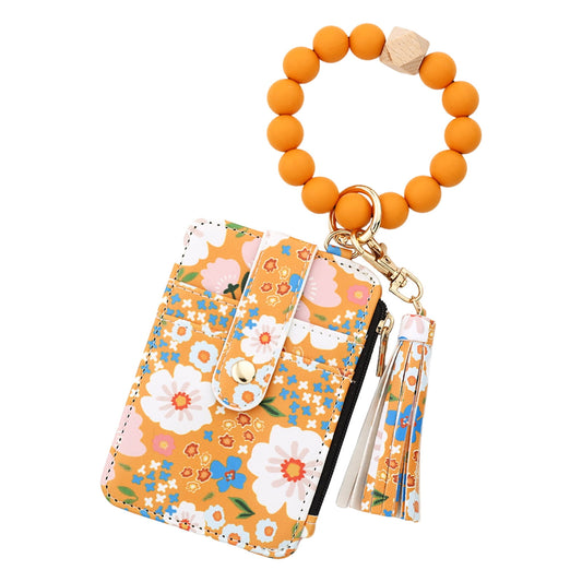 PALIFEUR Wallet Women, Wallet Keychain Wristlet for Women, Slim Credit Card Holder Wallet, Fashion Tassel V1189-LWWAL-20260325-01411