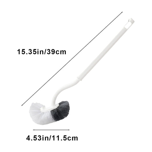 Tyidzon Bathroom Toilet Bowl Brush, Curved Design Toilet Brush for Deep Cleaning Under Rim, Easy Handy V1189-LWWAL-20260325-01490