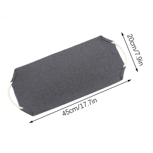 Tyidzon Exfoliating Back Scrubber with Handles, 17.7 Inch Double-Sided Back Exfoliator Body Scrub Towel, V1189-LWWAL-20260325-01530