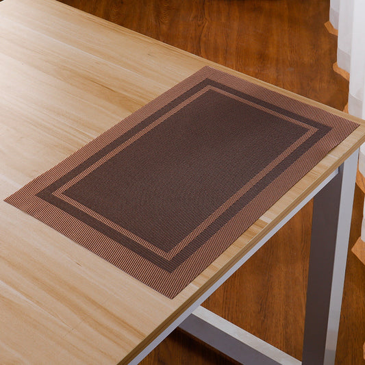 JWDX Placemat Clearance, Elegant Placemats Placemats Stain Pvc Table Mats Woven Vinyl Placemats Placemats for V1189-LWWAL-20260325-01736