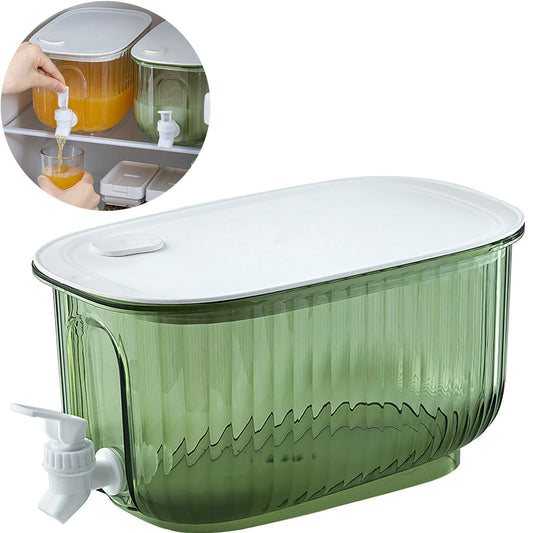 JWDX Glass and Bottle Clearance, Refrigerator Specific Cold Water Jug with Faucet Household Large Capacity V1189-LWWAL-20260325-01745