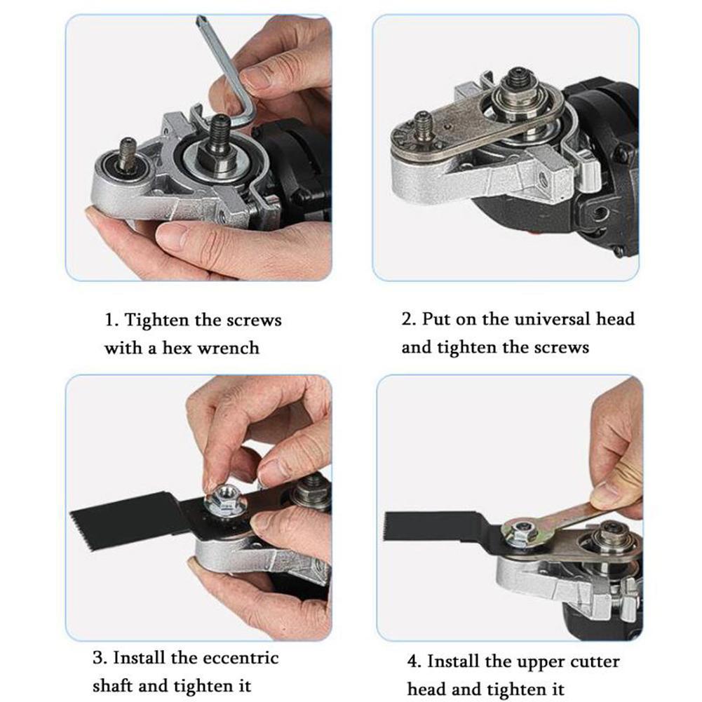 Multifunction Angle Grinder Converter Oscillating Tool Kits NICE new Q8N9 V1189-LWWAL-20260325-01836