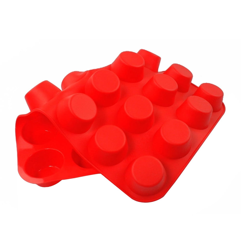 aoksee Kitchen Utensils 24 Cavity Mini Muffin Silicone Soap Cookies Cupcake Bakeware Pan Tray Mould Gift on V1189-LWWAL-20260325-01838