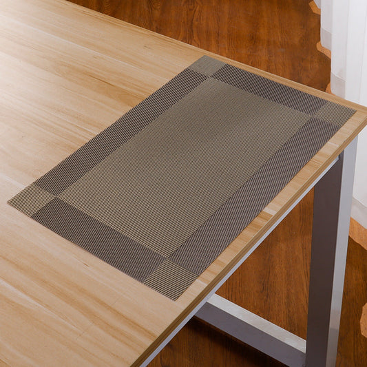JWDX Placemat Clearance! Elegant Placemats Placemats Stain Pvc Table Mats Woven Vinyl Placemats Placemats for V1189-LWWAL-20260325-01926