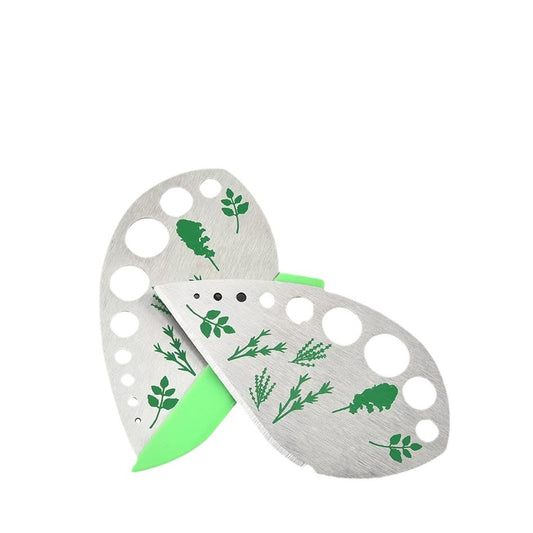 JWDX Vegetable Cutter Clearance, Herb Stripper Jiaedge Green 9 Holes Stainless Kitchen Herbs Stripping Tool V1189-LWWAL-20260325-02042
