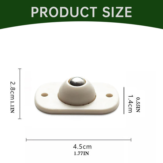 JWDX, Self Adhesive Mini Continuous Casting Wheel Stem Wheel Bearing 360 Rotating Universal Wheel Garbage V1189-LWWAL-20260325-02162