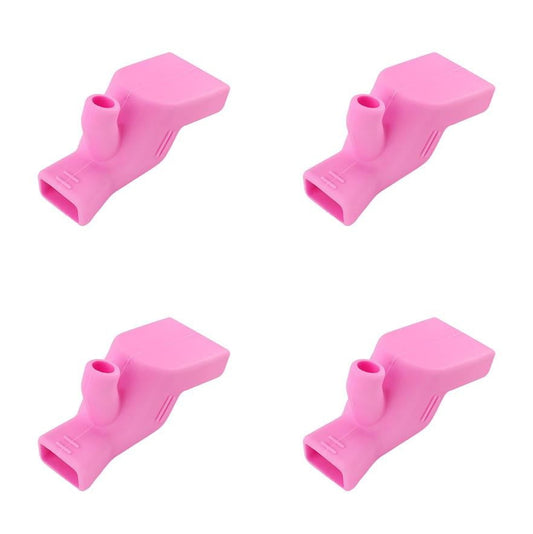Silicone Faucet Extender 4Pcs Pink JWDX, 4*Extender Silicone Faucet Extender Brushing Teeth, Mouthwash and V1189-LWWAL-20260325-02167