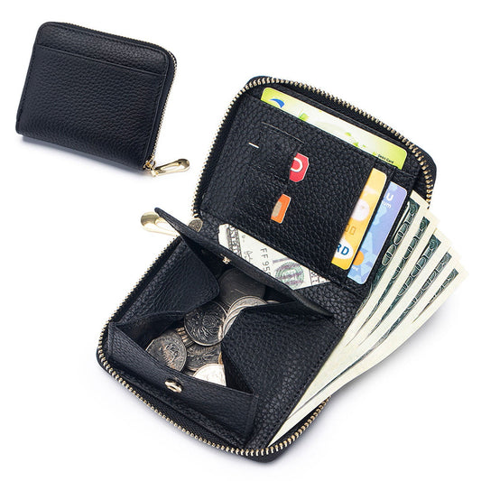 Multifunctional Wallet B JWDX, 1 Wallet Women's Wallet Rfid Blocking Mini Pocket Purse Card Holder Purse with V1189-LWWAL-20260325-02180