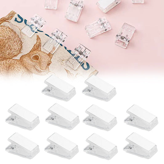 JWDX, 10x Clip Tapestry Wall Hangers Self Adhesive Clips Wall Clips Poster Hangers Shower Curtain Clips V1189-LWWAL-20260325-02202