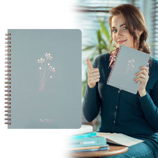 Flower Notebook C Jwdx Notebook for Recording Aesthetic Notebook Cute College Ruled 8X6 Journal/Notebook with V1189-LWWAL-20260325-02250
