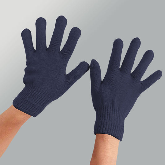 LGCASL Clearance! Winter Gloves Warm Strecty Knit Gloves for Men Women- One Size Dark Gray V1189-LWWAL-20260325-02526
