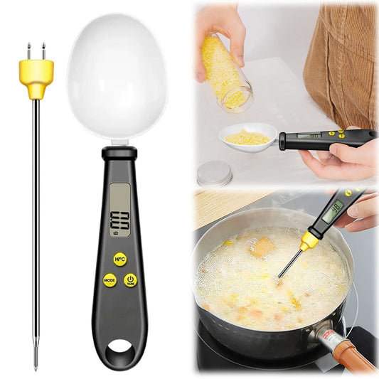 LGCASL Clearance! 2 in 1 Electronic Kitchen Scale 2 in 1 Electronic Kitchen Scale Lcd Digital Measuring Flour V1189-LWWAL-20260325-02538