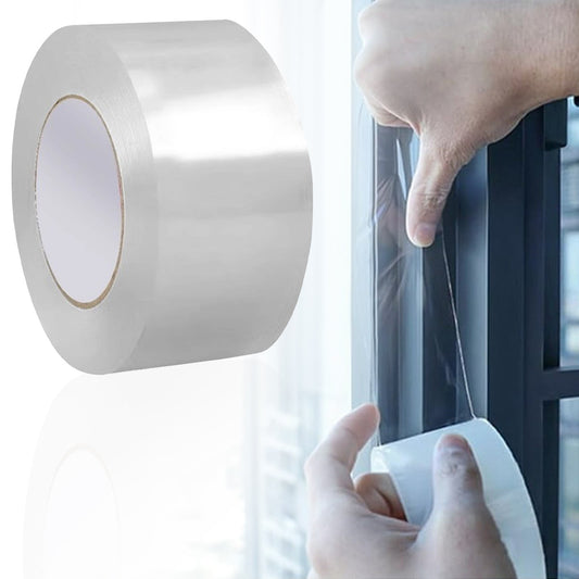 LGCASL Transparent Window Weather Sealing Tape Weather Stripping Free Window Insulation Caulk Tape for Doors V1189-LWWAL-20260325-02601