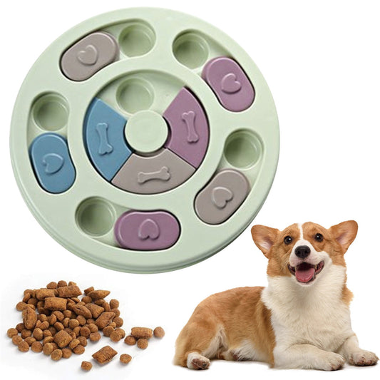 LGCASL Dog Brain-Boosting Food Feeder (Green), Dog Puzzles Dogs Foodes Puzzle Feeder Toys for Iq Training & V1189-LWWAL-20260325-02634