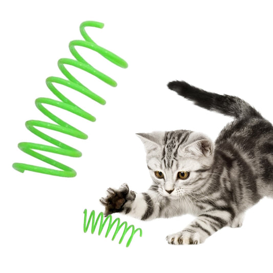 LGCASL Red Pet Cat Toy Spring Style Spring Toys Playful Coils for Plastic for Swatting Biting Hunting and V1189-LWWAL-20260325-02642