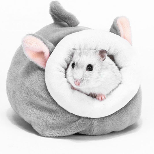 LGCASL Small Pet Bed, Pig Christmas Bed Warm Hedgehog Hideout Cotton House Sleeping Nest Cage Accessories for V1189-LWWAL-20260325-02645