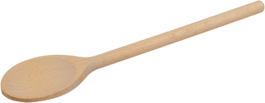 3Pcs 10 Inch Long Wooden Spoons for Cooking - Oval Wood Mixing Spoons for Baking, Cooking, Stirring - Sauce V1189-LWWAL-20260325-02948