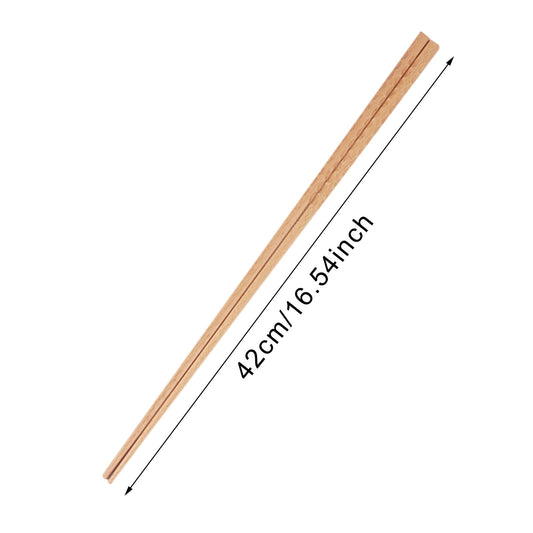 JWDX Tableware Clearance! 1 Pair of Extra Long Wooden Noodles Kitchen Cooking Frying Chopsticks for Home V1189-LWWAL-20260325-02957
