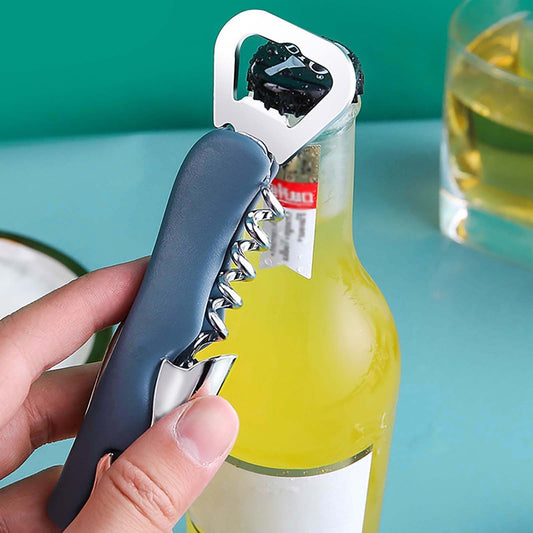 JWDX Bottle and Can Openers Clearance! Home Steel Beer Wine Opening Tools 4 in 1 Stainless Steel Wine Opening V1189-LWWAL-20260325-03056