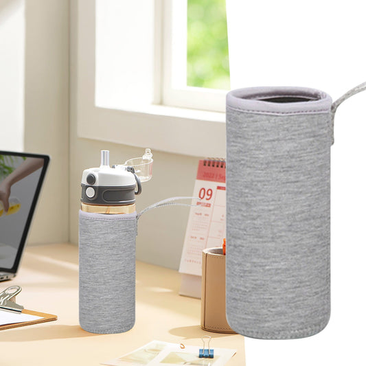 Clearance School Supplies! JWDX Cup Holder Grey, Neoprene Insulated Collapsible Drink Bottle Covers Multi V1189-LWWAL-20260325-03156