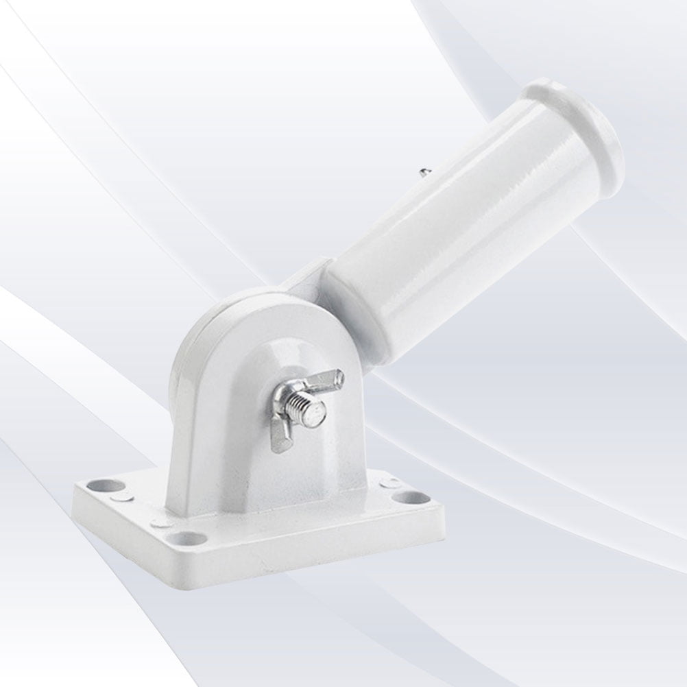 Worgeous Flag Pole Accessories Universal Holder Wall Mount Poles Bridegroom White V1189-LWWAL-20260327-03357
