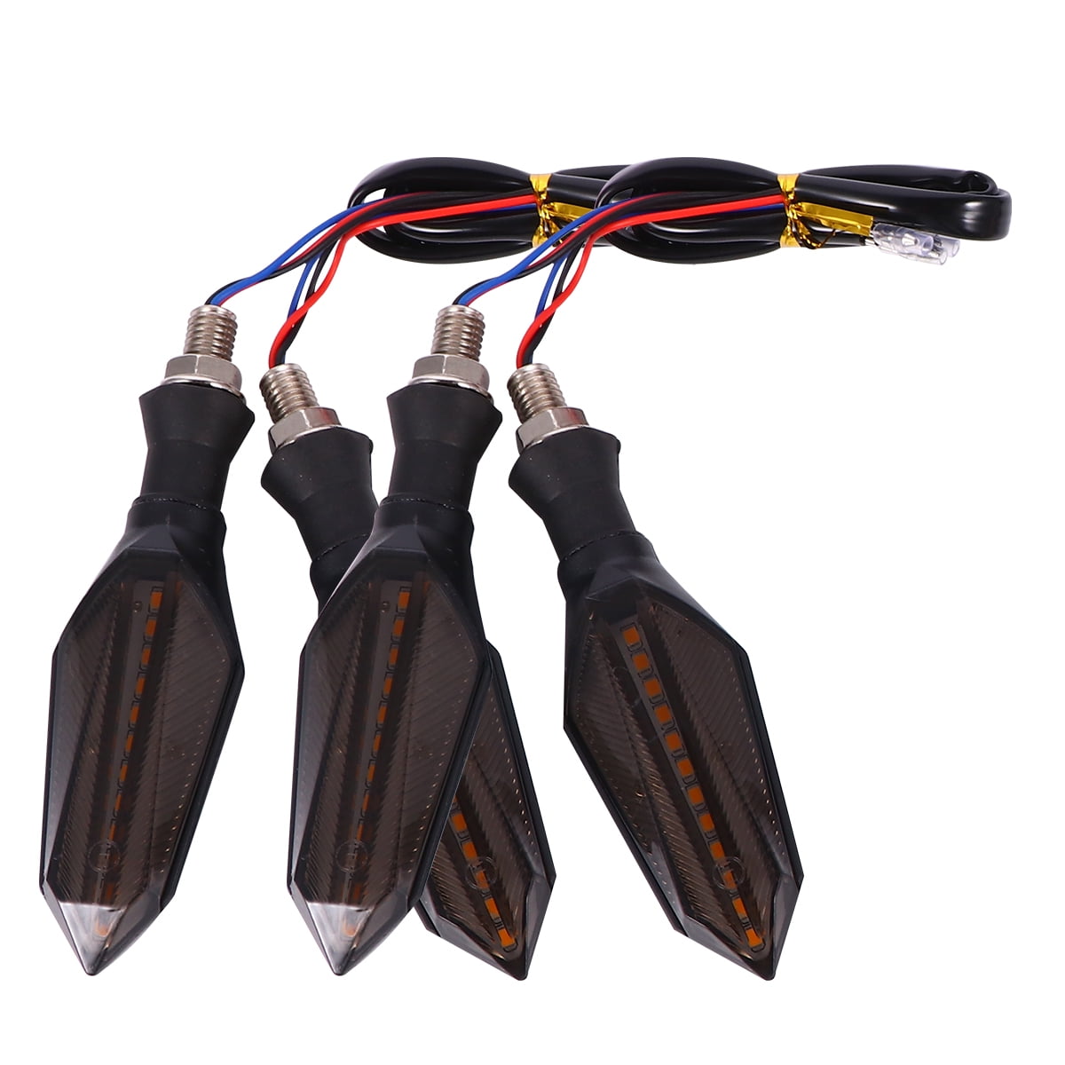 SWETRACE Motorcycle Indicators Blinker Abs 4Pcs Blue V1189-LWWAL-20260327-03371