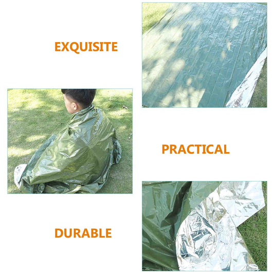 Worgeous 3 Pcs Camping Foldable Sleeping Emergency Blanket Outdoor Travel V1189-LWWAL-20260327-03510