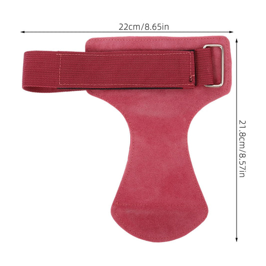 SWETRACE Gym Equipment Wrist Wraps Grip Enhancement Rosy 1Set PU 8.7x8.6x0.4in V1189-LWWAL-20260327-03535