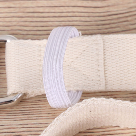 SWETRACE Stretch Straps 1Pc Portable Yoga Strap In White And Yellow For And Daily Exercise 47.2x1x0.1In V1189-LWWAL-20260327-03630
