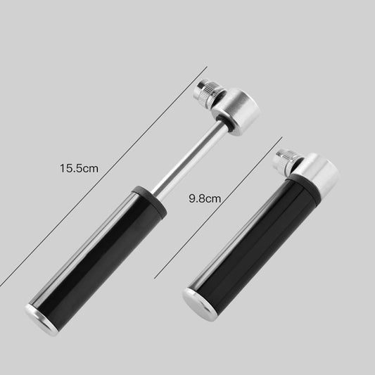 SWETRACE 1Set Black Mini Bicycle Air Pump Portable Design for Cycling and Outdoor Activities 4.7*2.9in V1189-LWWAL-20260327-03678