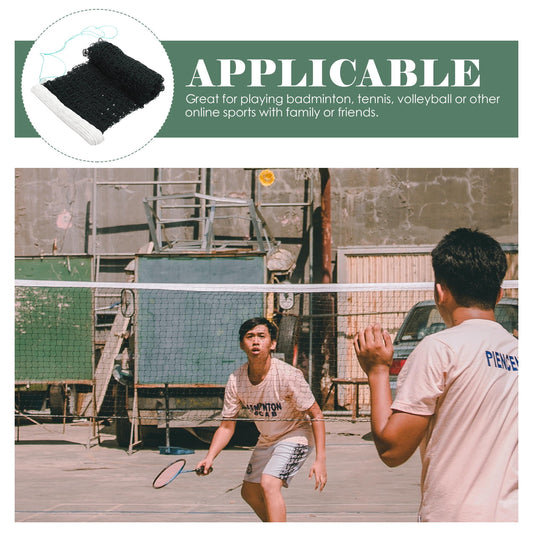 SWETRACE 1Pcs Wear Resist Badminton Net for Family and Friends Army Green Portable Volleyball Net 11 8x3 In V1189-LWWAL-20260327-03687