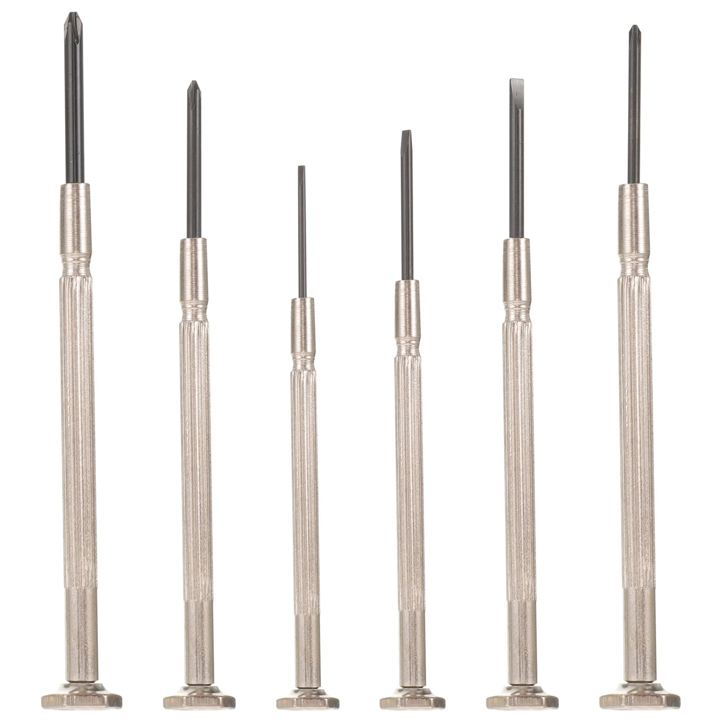 SWETRACE 6Pcs Precision Tool Kit Mini Repair Tool Carbon Steel Screwdrivers Watch And Clock Repair Silver V1189-LWWAL-20260327-03844