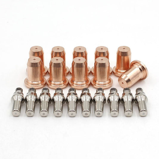 20Pcs Plasma Electrode Mt52582 Tips Nozzles Mt51313P1.1 For Pt60 Cutting Torch V1189-LWWAL-20260327-04019