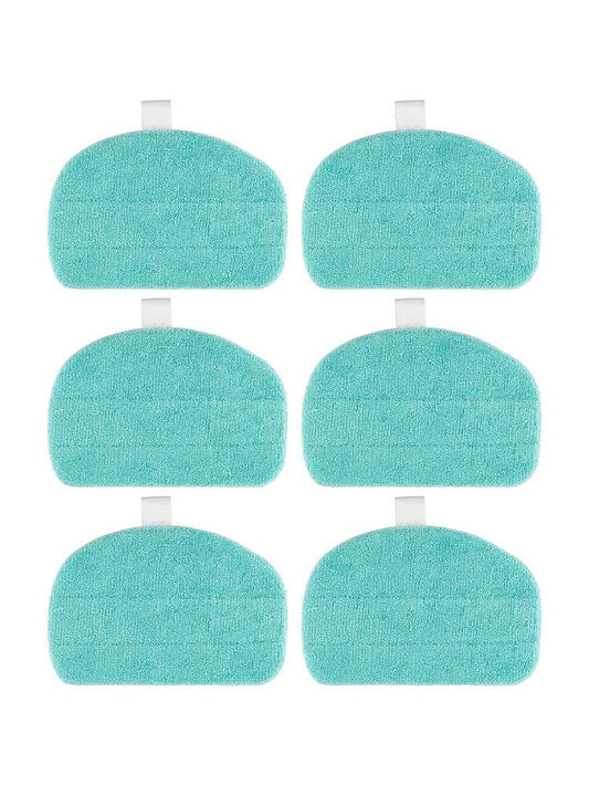 2 Pack 6pcs Mop Pads For Leifheit For CleanTenso Power 2.0 For Steam Vacuum Cleaner Replacement Mopping Pads V1189-LWWAL-20260327-04140