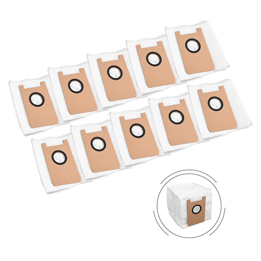 10 PACK 4/10 Pcs Dust Bags For AIRROBO T20 T20+ Vacuum Cleaner Replacement Robot Sweeper Spare Part V1189-LWWAL-20260327-04265